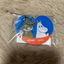 Moomin zoetis heartshaped key chain