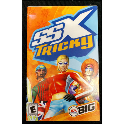 SSX Tricky (PS2) Manual ONLY (NO Game/Cover Art/Case) NO Tracking