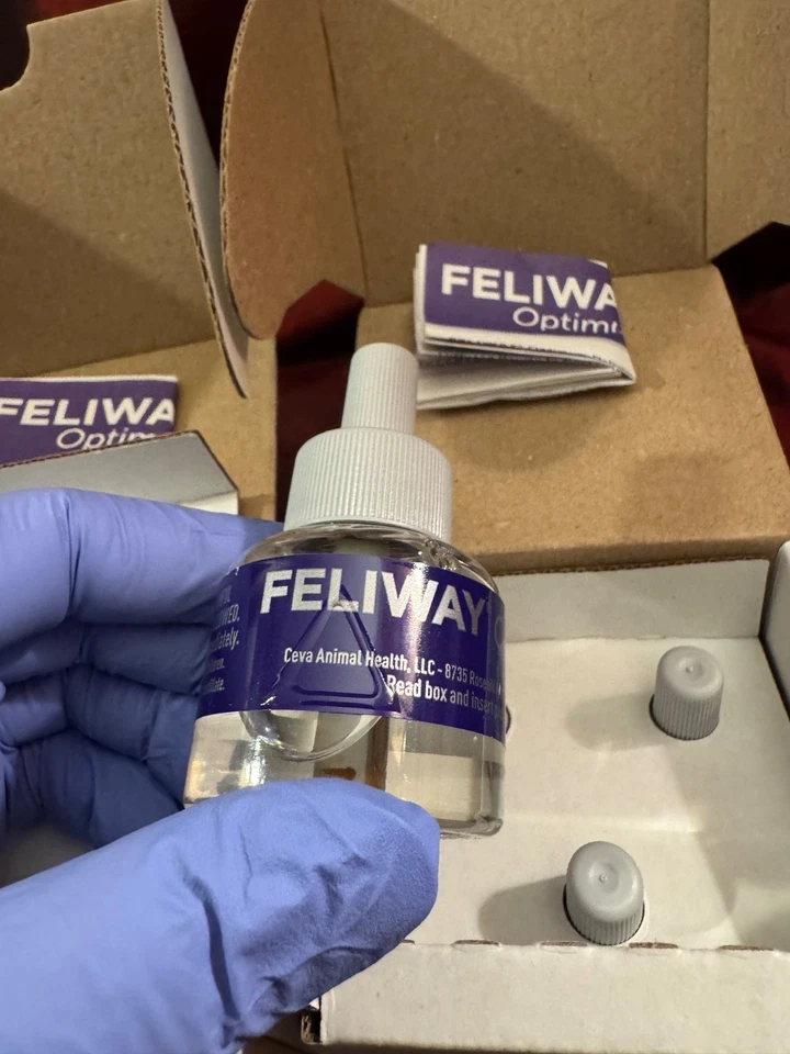 *Read* 2x FELIWAY Optimum, Enhanced Calming 30-day Refill – 3 Pack (6 bottles) - Image 4 of 4