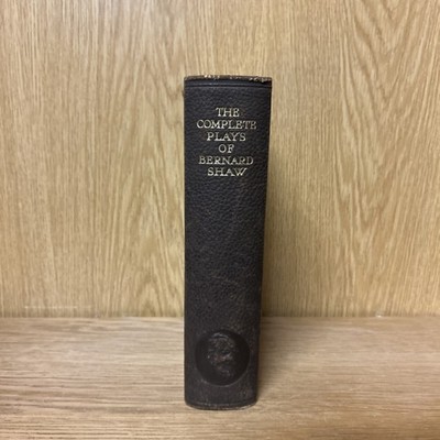 THE COMPLETE PLAYS OF BERNARD SHAW First Edition 1934 Hardback Book- (10C)