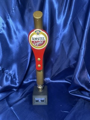 Amstel Light Red Gold Used Beer Tap Handle