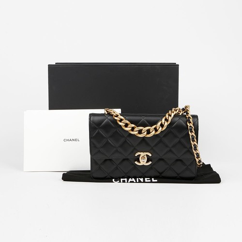 CHANEL Flap Tote Shoulder Bag AS4066 155019612
