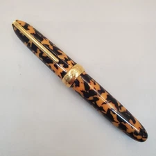 Vintage Jean Pierre Lepine Winston Rollerball Pen Tortoise Shell