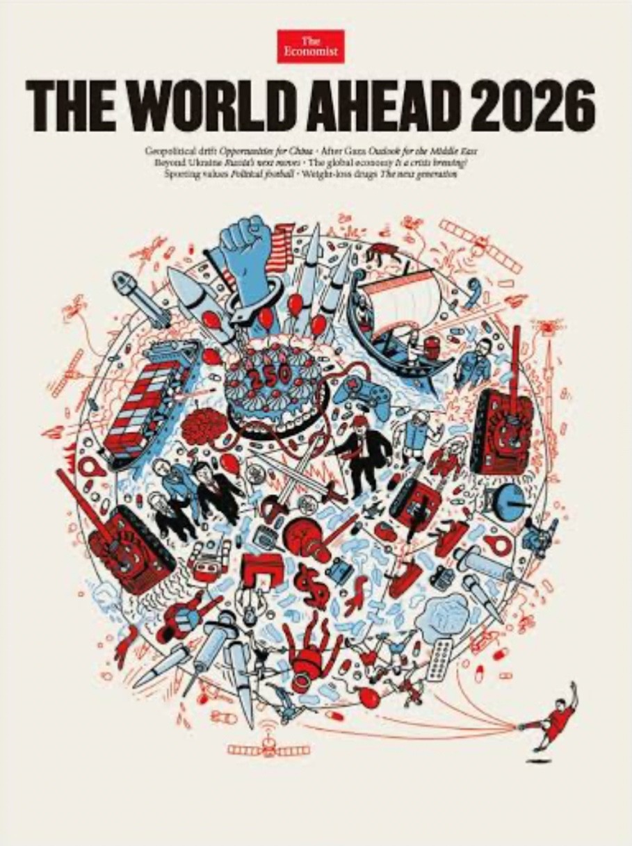 THE ECONOMIST MAGAZINE - THE WORLD AHEAD 2026 - SPECIAL ISSUE 2025 - BRAND NEW