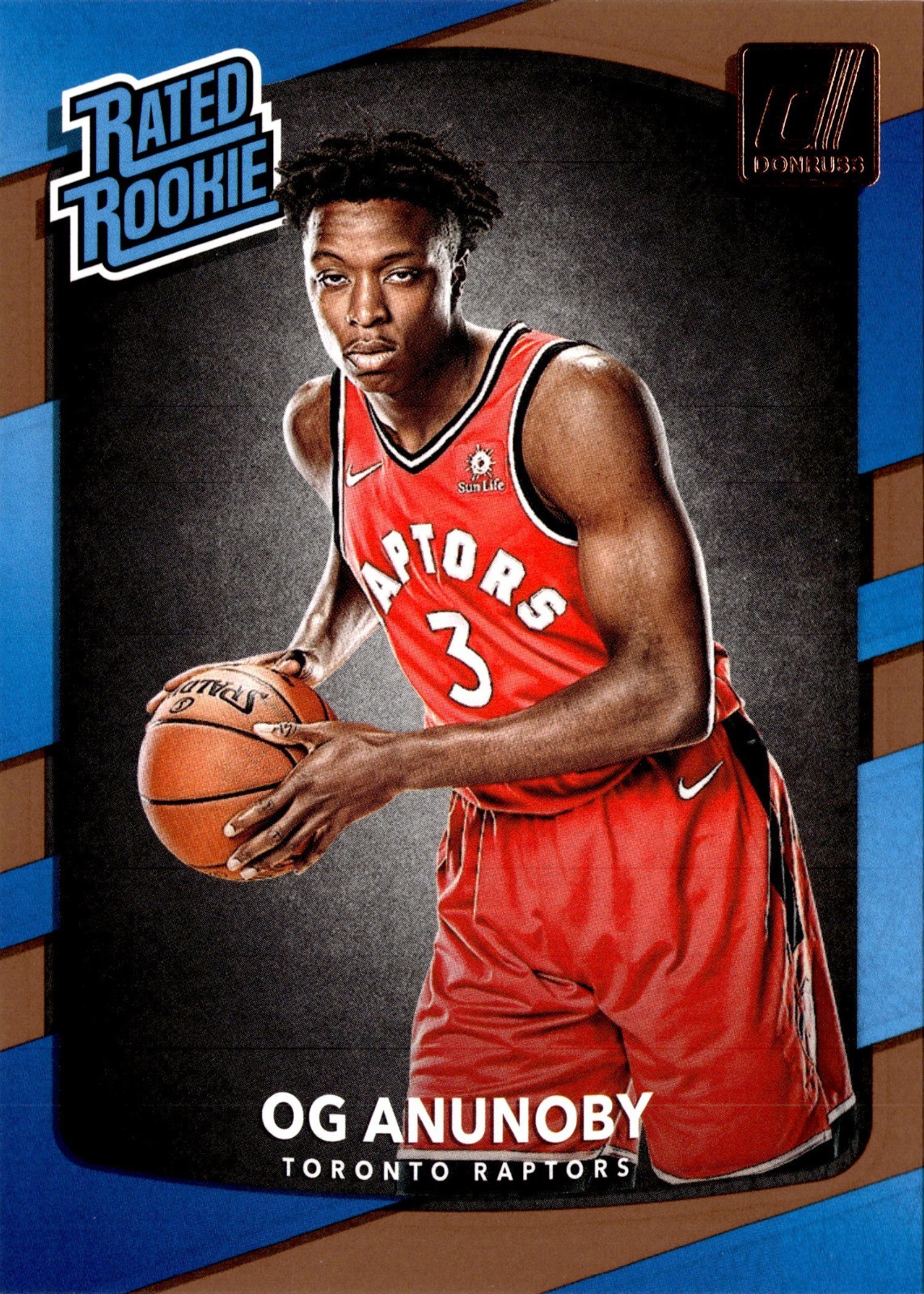 2017-18 Donruss Optic Rated Rookie #178 OG Anunoby Raptors RC Knicks