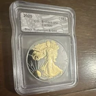 U.S. Mint 2025 American Silver Eagle $1 1 oz .999 ICG BU Cert 7771020196