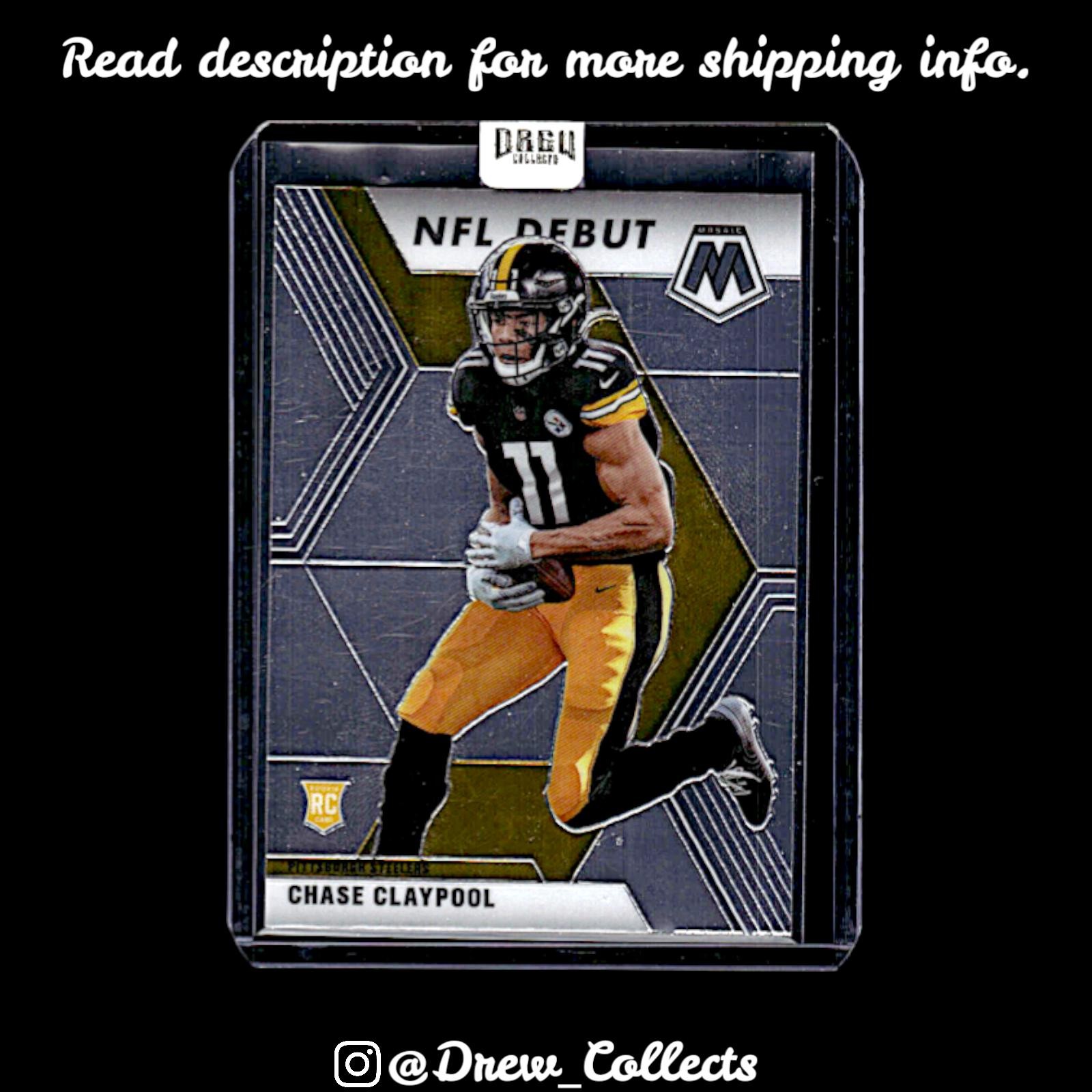 2020 Panini Mosaic #278 Chase Claypool NFL Debut