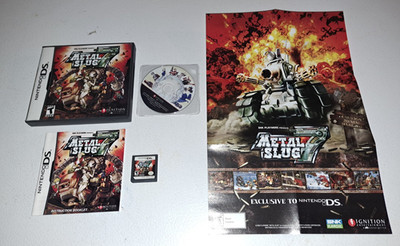 Metal Slug 7 (Nintendo DS, 2008) - Complete-Tested and Working. FREE Shipping