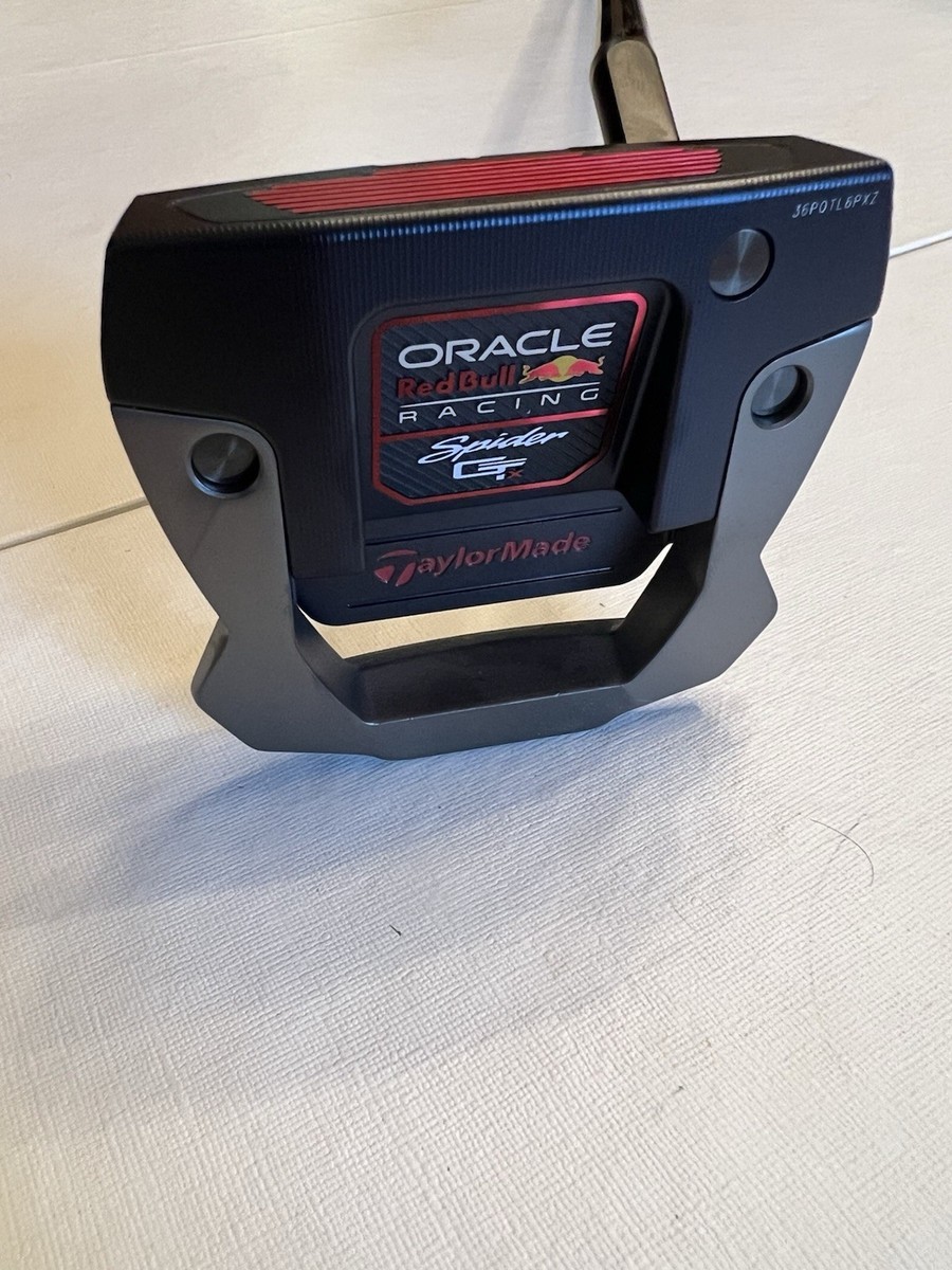 TaylorMade Spider GT Oracle Red Bull Racing Putter Mallet Black