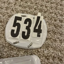 Equi- Essentials Horse Show Number Set 