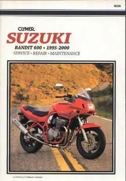 Suzuki Bandit 600 Motorcycle (1995-2000) Service Repair Manual Haynes Publishing-image