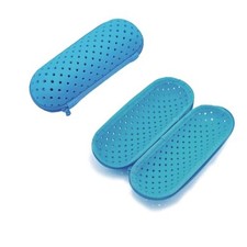 2pcs Swim Goggle Case Silicone Protective Cases with Drain Hole For Men and
