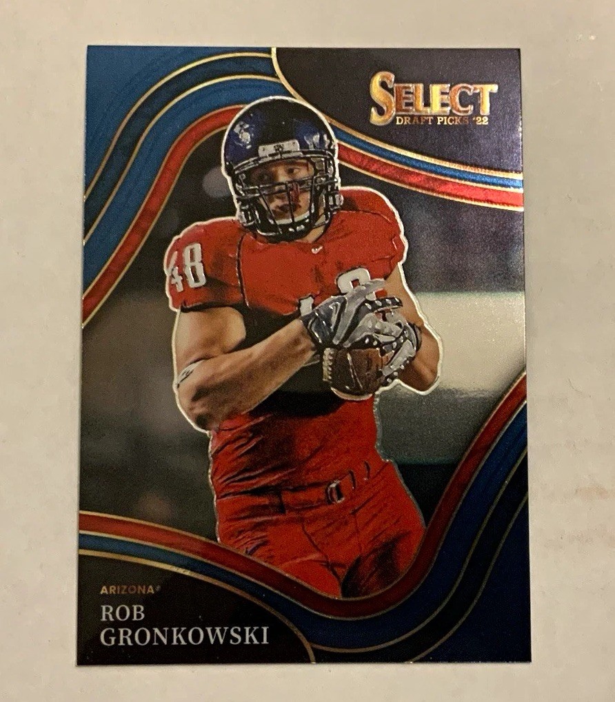 Rob Gronkowski Panini 2022 Select Draft Picks Field Level #180 Arizona Wildcats