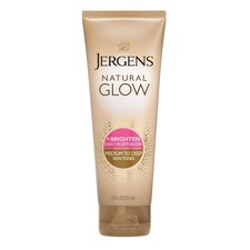 Jergens Natural Glow Self Tanner Body Lotion, Sunless Tanning, Medium 7.5 Oz