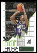 2020-21 Donruss #4 Ray Allen All Time League Leaders