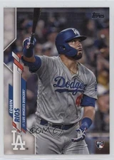 2020 Topps Photo Variation SP (Holding Bat Up) Edwin Rios #681 Rookie RC