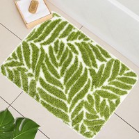 Badezimmerteppich Rutschfest Wasserabsorbierend Dekoration 45X65Cm Badteppich