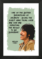 NATIVE AMERICAN LEADER Framed Wall Art Poster Canvas Print Picture