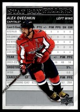 2023-24 Upper Deck Stat Box Fillers Alex Ovechkin RC #SB-9