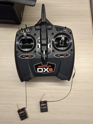 Spektrum SPM1000 DXE Transmitter System With 2x Ar610 Receiver 2.4ghz DSMX