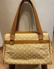 Louis Vuitton Josephine PM Handbag Beige Used Black Spot