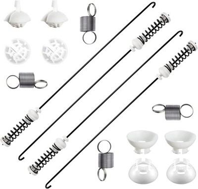 Kit Varillas y Resortes Lavadora 4 Piezas Compatible Modelos Whirlpool