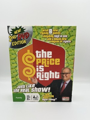 The Price Is Right 2nd Edition DVD Family Board Game 2008 Endless Games Ages 8