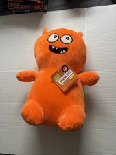 Uglydoll 14" Plush Butter Soft Stuffed Horny Bright Orange Toothey Unique NWT