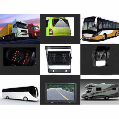 Telecamera Retromarcia Retrocamera Auto Camper Suv 9 Led Con Filo Colo Lm 728t - Foto 8