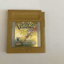 Pokemon: Gold Version (Nintendo Game Boy Color, 2000)