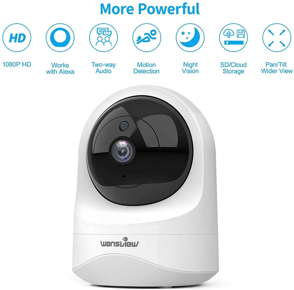 Wansview Wireless Security Camera 1080p - Image 2 of 4