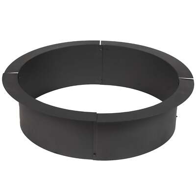 Ash & Ember 38'' Outside Dia Steel Fire Pit Liner x 32'' Inside - 4 Panel Liner 1.