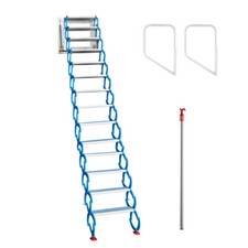 PreAsion Attic Steps Pull Down 14 Loft Steps Loft Stairs Ladder Attic Stairs Pul