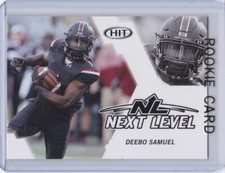 DEEBO SAMUEL ROOKIE CARD 2019 Hit Next Level Football SAN FRANCISCO 49ERS RC