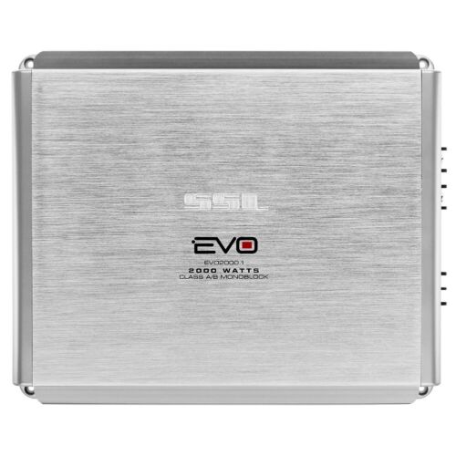 1 Soundstorm Ssl EVO2000.1 Amplificateur Mono 1 Canal Classe A/B 1500 Watts RMS - Photo 1/7