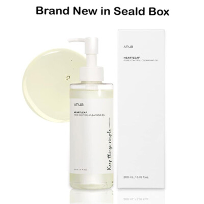 [ANUA]200ml Reinigungsöl Heartleaf Pore Control Face Care Alkoholfreier Reiniger