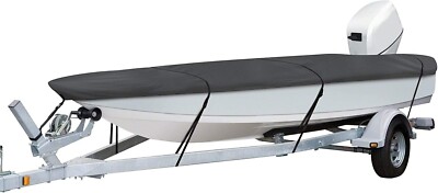 Boat Lunex Cover Classic RS-1 B Grey 14-16 Foot 20-141-091001-00 UV Resistant