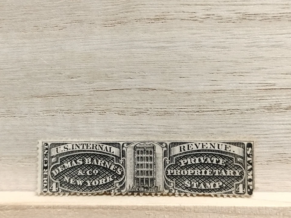 4c Demas Barnes & Co. Revenue Stamp Scott # RS26a - Image 3 of 4