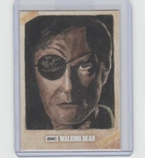 WALKING DEAD ROAD TO...GOVERNOR SKETCH CARD BY ACCLAIMED ARTIST SHAOW SIONG!!