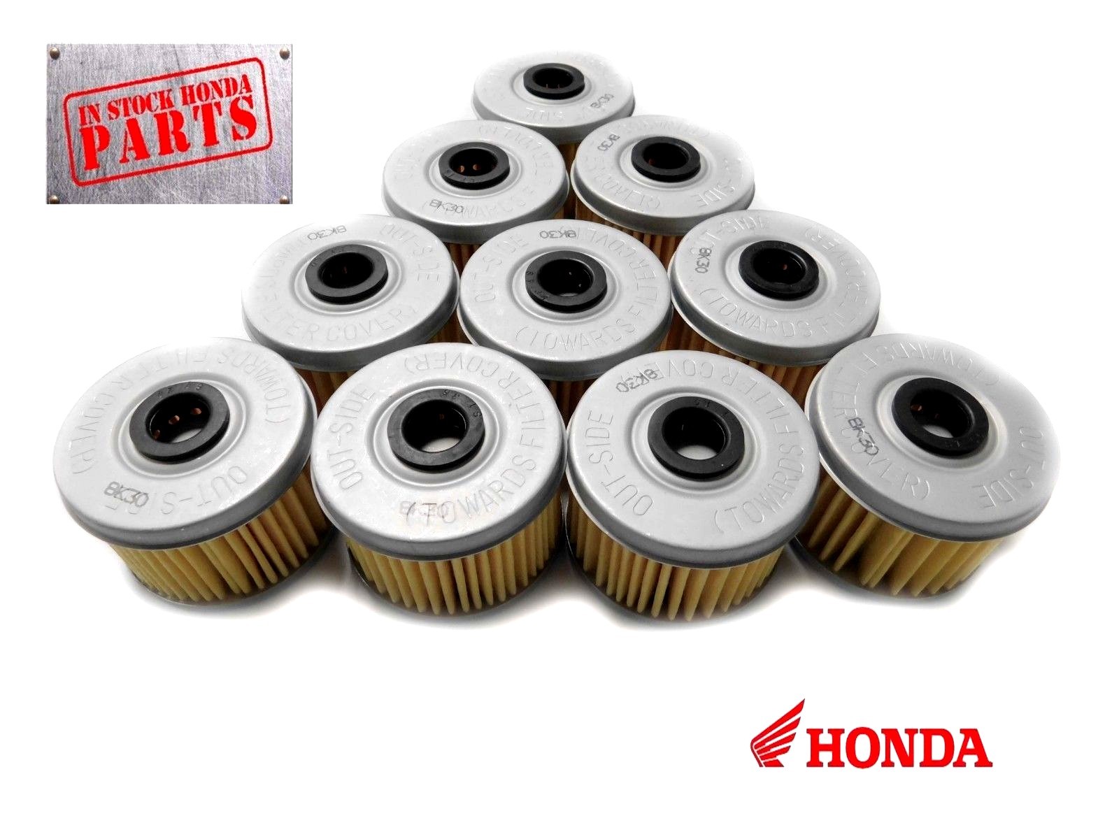 ATV Oil Filter 3 Pack 3-Pack S HM5 - Fits TRX300, Sportrax, Rancher, Foreman & More - #S110 Honda Oil Filter - Foto 5