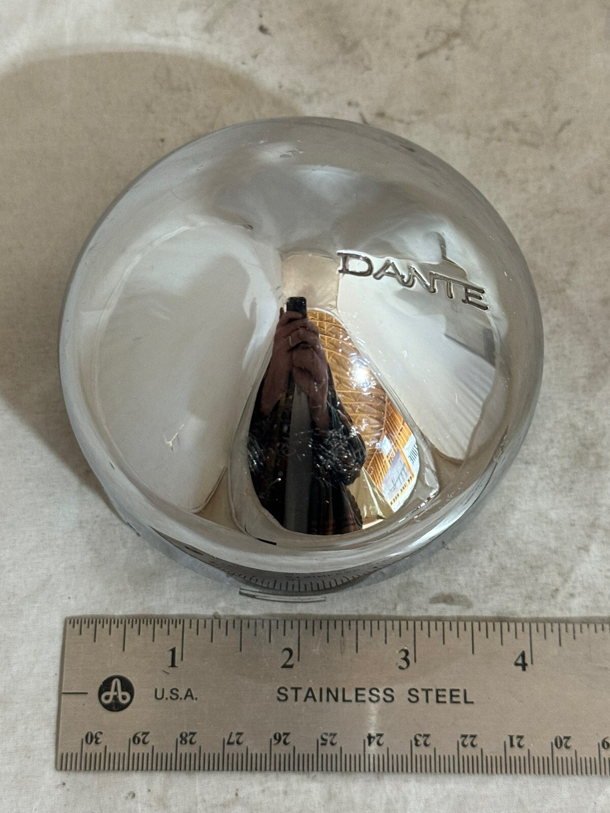 Dante Designs Custom Wheels CHROME Wheel Rim Hub Cover Center Cap C10398 C10398C-image