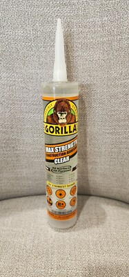 Gorilla Glue Max Strength Construction Adhesive Clear  9-oz 266 ml Free Shipping