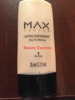 Max Factor Lasting Performance Stay Put Makeup #4 Fair Ivory