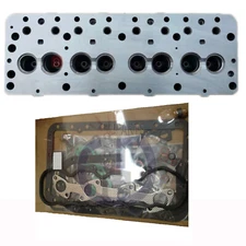 Complete Cylinder Head with Full Gasket Kit for Nissan SD23 SD25 Engine Forklift