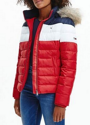 Tommy Jeans Tommy Hilfiger Damen Daunen Jacken Winterjacke Damen