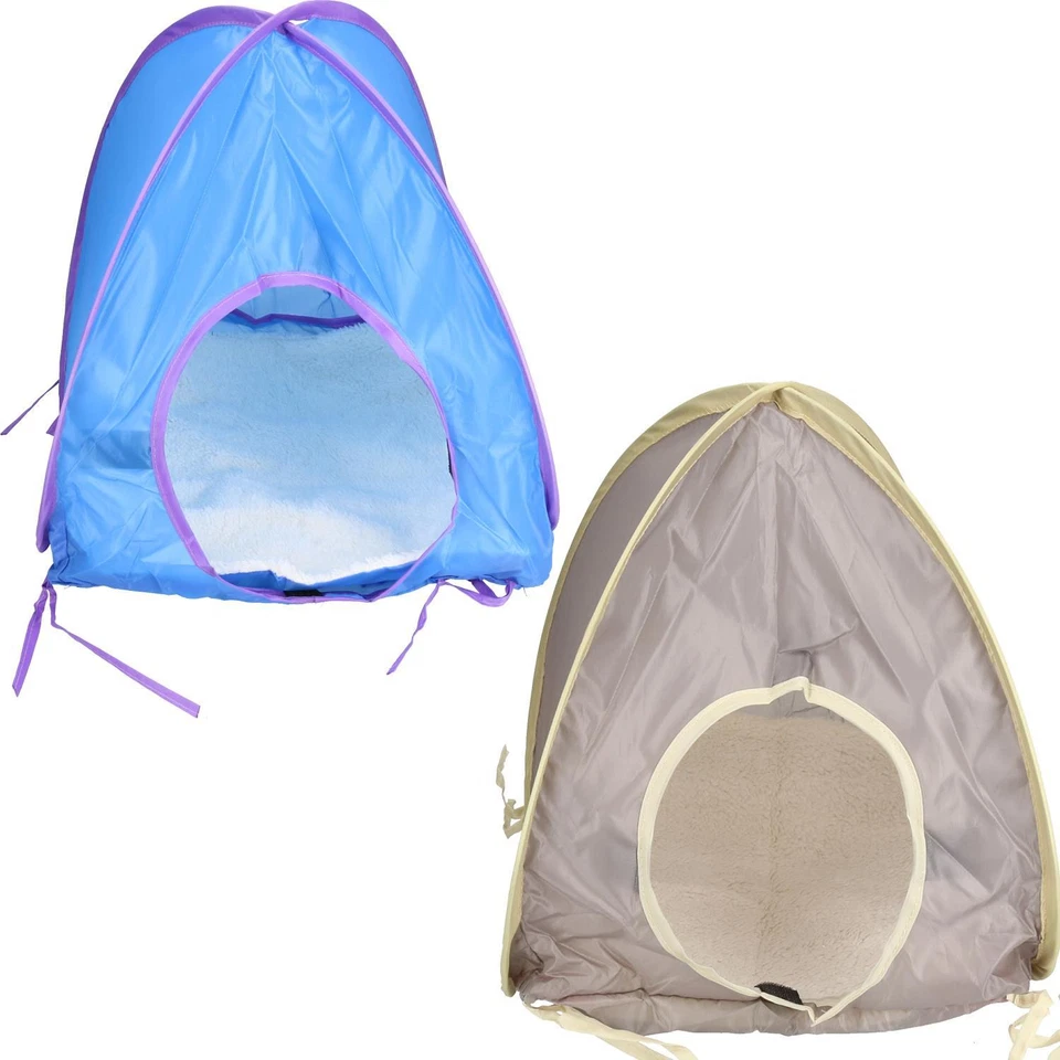 AB TOOLS Kleintiere Meerschweinchen Kaninchen Pop-Up Khaki Zelt Meerschweinchen Unterstand Haus