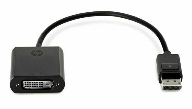 *High Quality* - HP - VGA to Display Port  Cable Adapter - Black - HP 752661-001