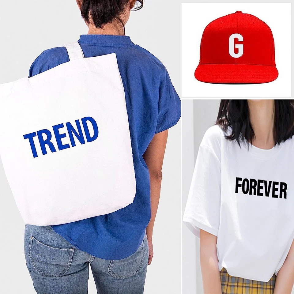 Buchstaben Patches Thermische Wärmeübertragung Alphabets Muster Kleidungsstücke - Bild 4 von 4