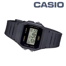 CASIO F-91WB-8AJF Simple Minimalist Mono Tone Face Classic Digital Watch
