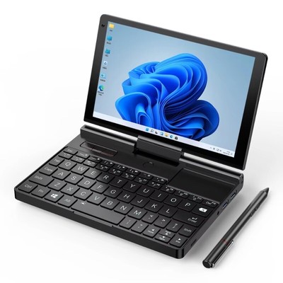 Pocket 3 Mini Laptop PC 8 Inch Touch Screen Windows10 512GB for Business Trip